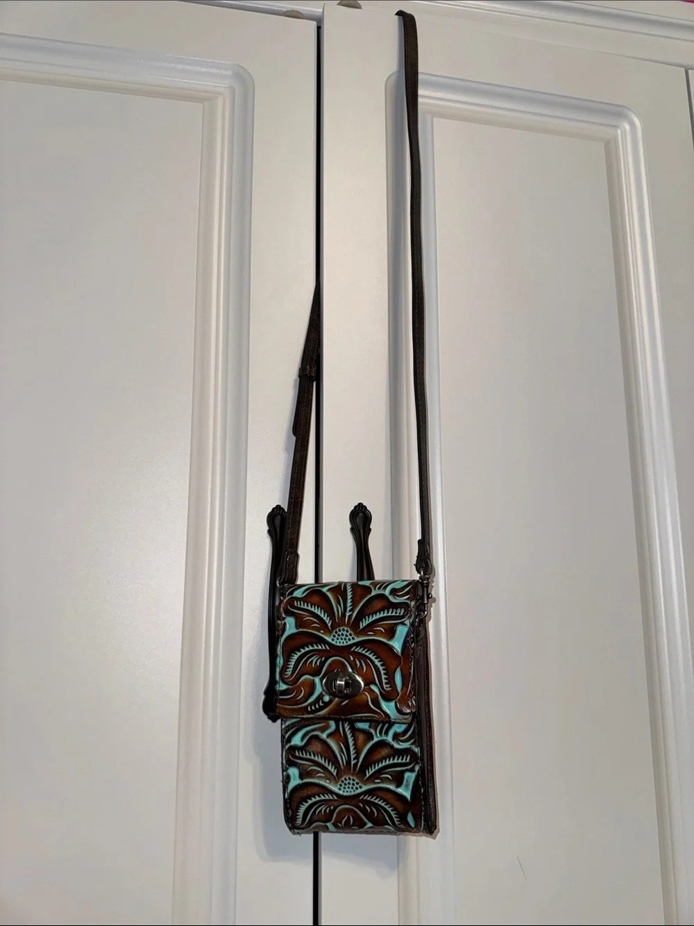 Patricia Nash Rivella Phone Crossbody Bag